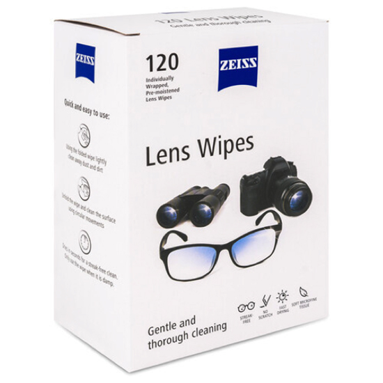 ZEISS LENS WIPES 120CT  - Optic Accessories